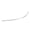 White-Left, variant on Rear Bumper Molding Trim ABS Easy Installation Bumper Strip Replacement For Mercedes-Benz BClass W246 2011-2014