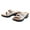 White, variant on Women's Flat Slides Sandal Comfy Shoes Summer Beach Travel Shoes Sandals - Sandals for Women Wide Width