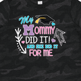 thumbnail image 4 of Inktastic My Mommy Did It and She Did It for Me with Graduation Cap Girls Toddler T-Shirt, 4 of 5