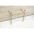 thumbnail image 2 of Fauceture VPB28147 Stainless Steel Console Sink Legs, Brushed Brass, 2 of 5