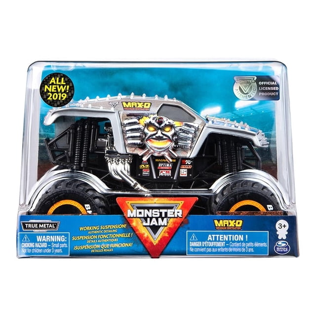 Vehículo Monster Jam Escala 1:24 Max D