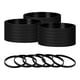 thumbnail image 1 of Uxcell 24Pcs Pulseras de Goma, Pulseras de Silicona de Color Sólido para Deporte/Entrenamiento/Baloncesto Hombres Mujeres Adolescentes [Negro], 1 of 6