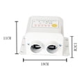 thumbnail image 2 of Hytrove 1Set Electric Heater As Car Defogger For Drivers In Cold Weather White, 2 of 8