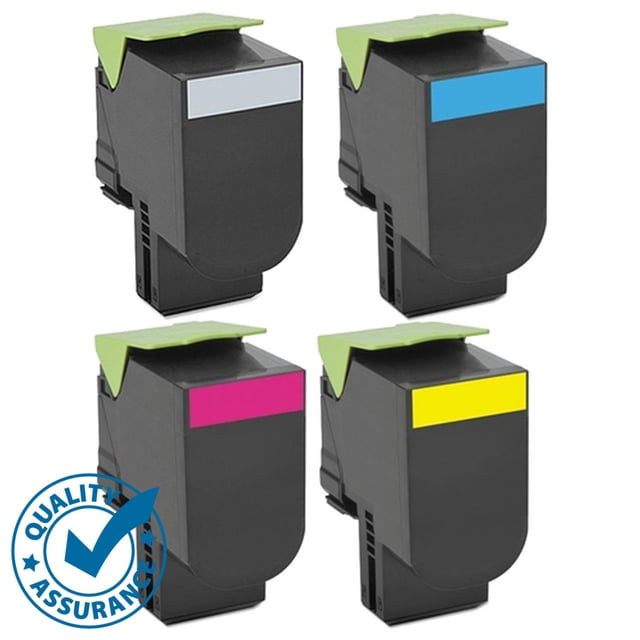 Printer Pro ™ 4 COLORS PACK - Lexmark 701H BK/M/Y/C Toner Cartridge - Lexmark Printer CS310/CS410/CS510