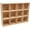 12 Cubes, variant on Hanyu 6-Cube Solid Wood Bookcase with Open Shelves & 3 Bins