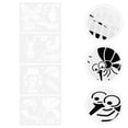 thumbnail image 2 of 4 Sheets Insect Growth Cycle Stencil Plastic Painting Drawing Stencil for Kids, 2 of 8