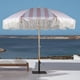 thumbnail image 5 of Patio Paraguas Para Paraguas De Playa Con Diseño De Borla Upf 50+ Protección De Costillas A Prueba De Viento Para Actividades Al Aire Libre De Verano, 5 of 7