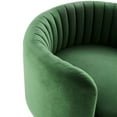 thumbnail image 4 of Embrace Tufted Performance Velvet Performance Velvet Swivel Chair, 4 of 4