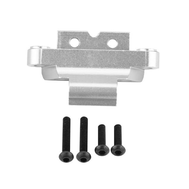 Brazo delantero de aleación de aluminio a granel para pieza de actualización Axial Rock Racer 90026 RC (plata)