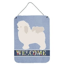 Bolognese Welcome Wall or Door Hanging Prints Blue