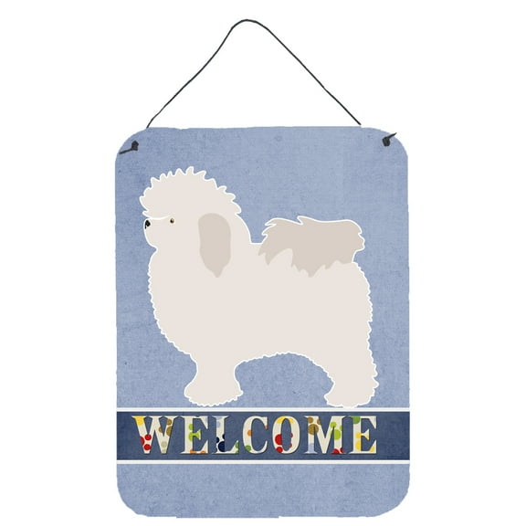 Bolognese Welcome Wall or Door Hanging Prints Blue