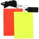 thumbnail image 1 of 1 Juego de tarjetas deportivas rojas y amarillas, tarjetas de árbitro, tarjetas de partido de fútbol, ​​silbato, 1 of 3