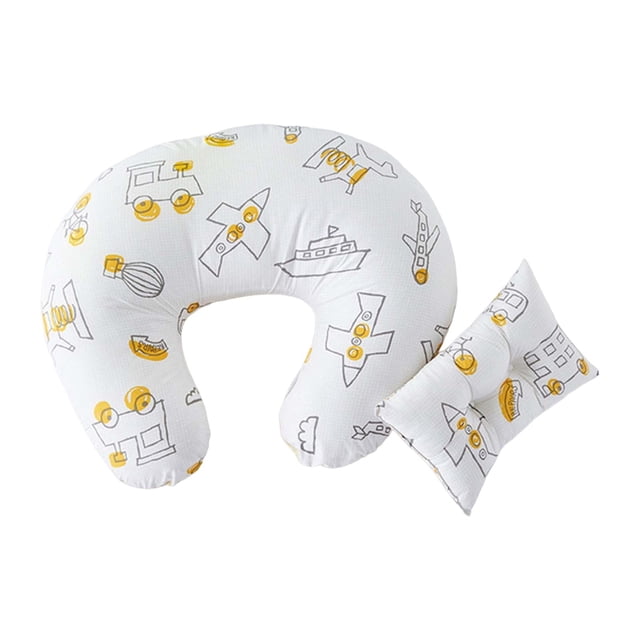 Almohada de ctancia para bebés, con funda extraíble Soporte para bebés Cojín de cintura de alimentación cómodo Cojín de dormir suave para , avión Sunnimix almohada de lactancia