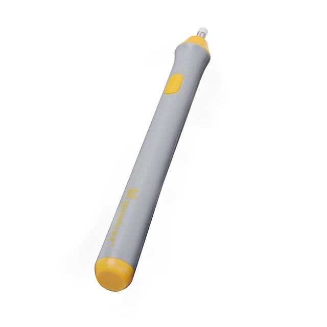 Graflsoa Auto-Rotating Electric Eraser for Sketching, Effortless and Clean, ABS Material, Grey (AAA Batteries Not Included)