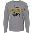 thumbnail image 3 of Inktastic I Am Black History Long Sleeve T-Shirt, 3 of 5