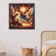 thumbnail image 4 of Kit de pintura por números sobre lienzo, arte al óleo artesanal, decoración de pared de Santa Madre e Hijo, 40x40cm, 4 of 9