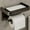 A289 bathroom organizers and storage clearance under $5, variant on kkbbma under $5 Toilet Paper Holder Wall Mount, Black Toilet Paper Holder with Shelf, Rustproof Stainless Steel Self Adhesive Toilet Paper Holder, Black Bathroom Toilet Paper Holder
