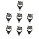 thumbnail image 2 of Qarigey Anillo Joyas Animal Tigre Simulación Acero inoxidable Personalidad Exquisito Agresivo Creativamente Presente Fiesta Accesorios de disfraces Color Acero siete Qarigey AP016578-01, 2 of 6