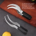 thumbnail image 4 of Satchelon Slicer Acero inoxidable Melones portátiles Cerer Spoons Ensalada de verduras Hacer Peeler Sculpture Peeling Accesorios Eigraketly HA012575-00, 4 of 7