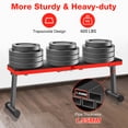 thumbnail image 5 of Weight Bench,Blacksmith Foldable Flat Bench with 600 lbs Limit for Full Body Exercises Home GYM,Black, 5 of 7