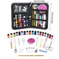 thumbnail image 4 of 58Pcs Sewing Needle Thread Kit with Case Portable Hand Sewing Supplies Complete DIY Mini Sewing Kit for Adults Beginner Professional Basic Sewing Repair Kit for Home Travel, 4 of 10