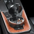 thumbnail image 3 of Compact Car Ashtray with Secure Lid Odor ABS Material Fits Vehicle Cup Holders for Clean Driving Experience, 3 of 7