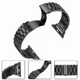 thumbnail image 6 of Stainless Steel Band for Apple Watch Ultra 2/Ultra 49mm & Series 10/11 46mm, 45mm 44mm 42mm, Metal Watch Strap with Fold-Over Deployment Clasp, Business Casual Design for Men, 6 of 6