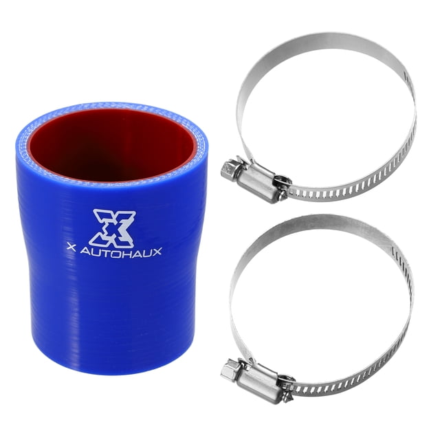 Recto Silicona Manguera Tubo Azul Rojo para Coche 51x57mm
