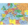 thumbnail image 2 of 48x78 huge world classic elite wall map (front laminated), 2 of 4
