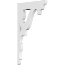 5/8"W X 6 1/2"D X 11"H Cornelia Architectural Grade PVC Bracket<br>