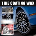 thumbnail image 5 of CHEINFOO 10.15oz Car Tire Refurbishment Wax, Black And Bright Coating Paste, Tire Darkening Gloss Durable Bright Decontamination Cleaner, 5 of 9
