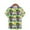 Multicolor, variant on Jjayotai Men Mardi Gras Shirt, Print Short Sleeve Button Down Shirts, Mardi Gras Outfits for Men, Casual Hawaiian Beach Top Multicolor S