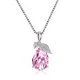 thumbnail image 1 of Collar de plata de ley 925 con colgante de delfín, cadena de alta calidad para mujer, joyería de compromiso de boda, regalos de fiesta, 1 of 2