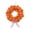 Orange, variant on Deeceymbur Artificial Fall Pumpkin Wreath with Bow Harvest Front Door Halloween Thanksgiving Wall Decor