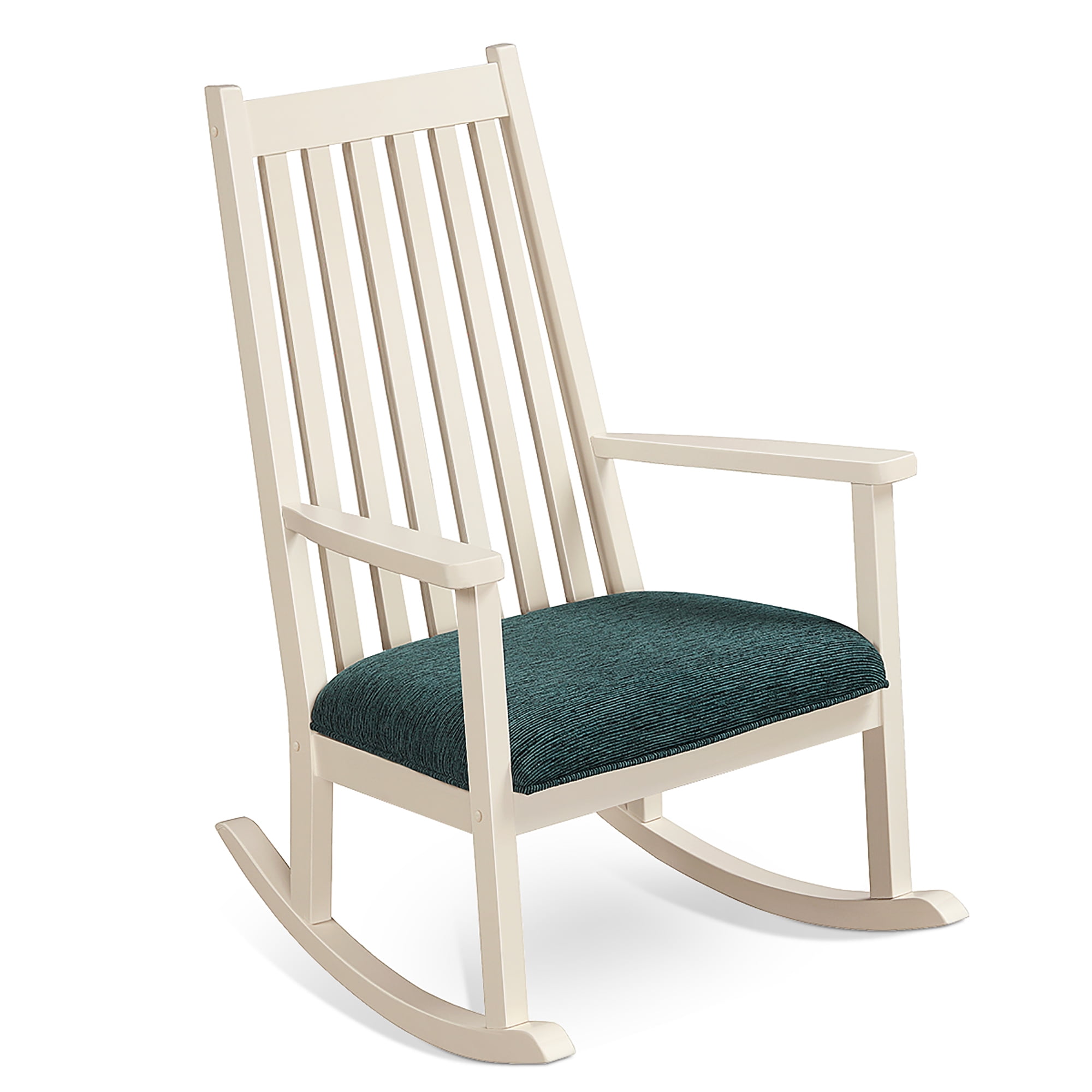 Costway Wooden Rocking Chair Porch Rocker Indoor Outdoor Seat Furniture