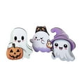 thumbnail image 2 of Cute Ghost Halloween Decor Set, Wooden Tiered Tray Decor Table Sign Set of 3, Halloween Decor, Kitchen Room Decor, Holiday Gift, 2 of 9