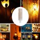 thumbnail image 4 of 4 Bombillas G4 de 1400-1800 K, 12 V, Bajo Voltaje, Lámpara de Llama, Decoración de Ambientes, Bombillas Festivas, Candelabros, Bombillas de Cristal, CC 12 V, 4 of 8