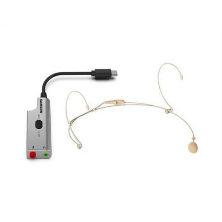 Samson DEU1 Broadcast Headset Microphone Bundle leftright
