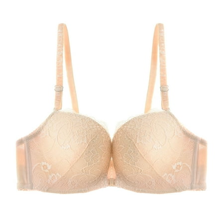 

Rumida Front Closure Bras Lace Underwear Bralette Breathable Push Up Brassiere Without Underwire
