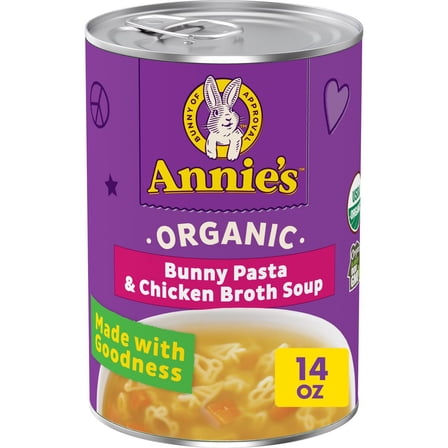 Annie's Organic Bunny Pasta Chicken Broth Soup - 14oz