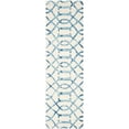 thumbnail image 1 of Safavieh Dip Dyed Ivory Contemporary Rug - Runner 2'3" x 12', 1 of 2