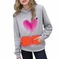 thumbnail image 2 of Birdeem Chandails à Capuchon pour Garçons, Chandail à Capuchon à Imprimé Dégradé, Manches Longues, Col Rond, Haut de Sport pour Enfants, Cadeaux de Sport pour Enfants, 2 of 9