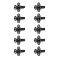 thumbnail image 1 of 10Pcs Drum Set Lug Screw, Metal Musical Instrument Drum Kit Ear Claw Hook Mount Screw Accessory, Easy To Install, Replacement Part For Drummers, 1 of 8
