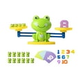 thumbnail image 2 of Juego de matemáticas Montessori Balance, juguete para números, juegos de aprendizaje para , regalos para 19 Verde Macarena juego de matematicas, 2 of 8
