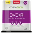 thumbnail image 2 of Maxell - 100 x DVD+R - 4,7 Go 16x - Broche, 2 of 8