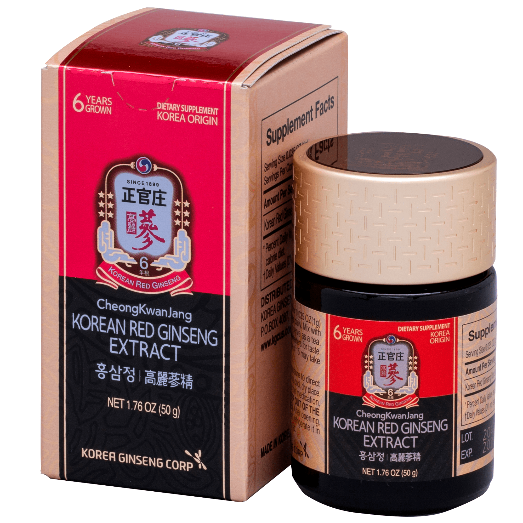 Korea Ginseng Corp Korean Red Ginseng Extract 1.76 oz.