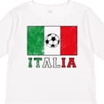 thumbnail image 4 of Inktastic Italian Soccer Boys or Girls Long Sleeve Toddler T-Shirt, 4 of 5