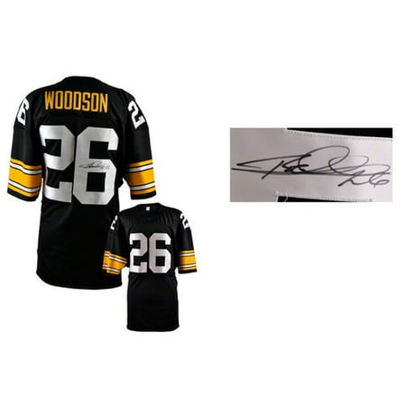 NFL - Rod Woodson Pittsburgh Steelers Autographed Custom Black Jersey