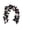 A003- Style C, variant on Halloween Garland, Maple Leaf Garland with Small Pumpkins and Berries, Fall Leaves Garland for Seasonal Arrangements, Gothic Halloween Decor Accent, 70 Inch Long Flexible