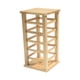thumbnail image 1 of Expositor giratorio de madera para joyas, ideal para eventos y venta de tarjetas para pendientes. 5 capas, 1 of 9